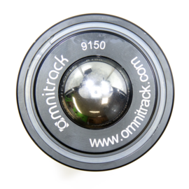 Omnitrack kogelrol (kogelpot) 50.8 mm met draadeind, draagvermogen 2200 kg, Omnitrack 9150