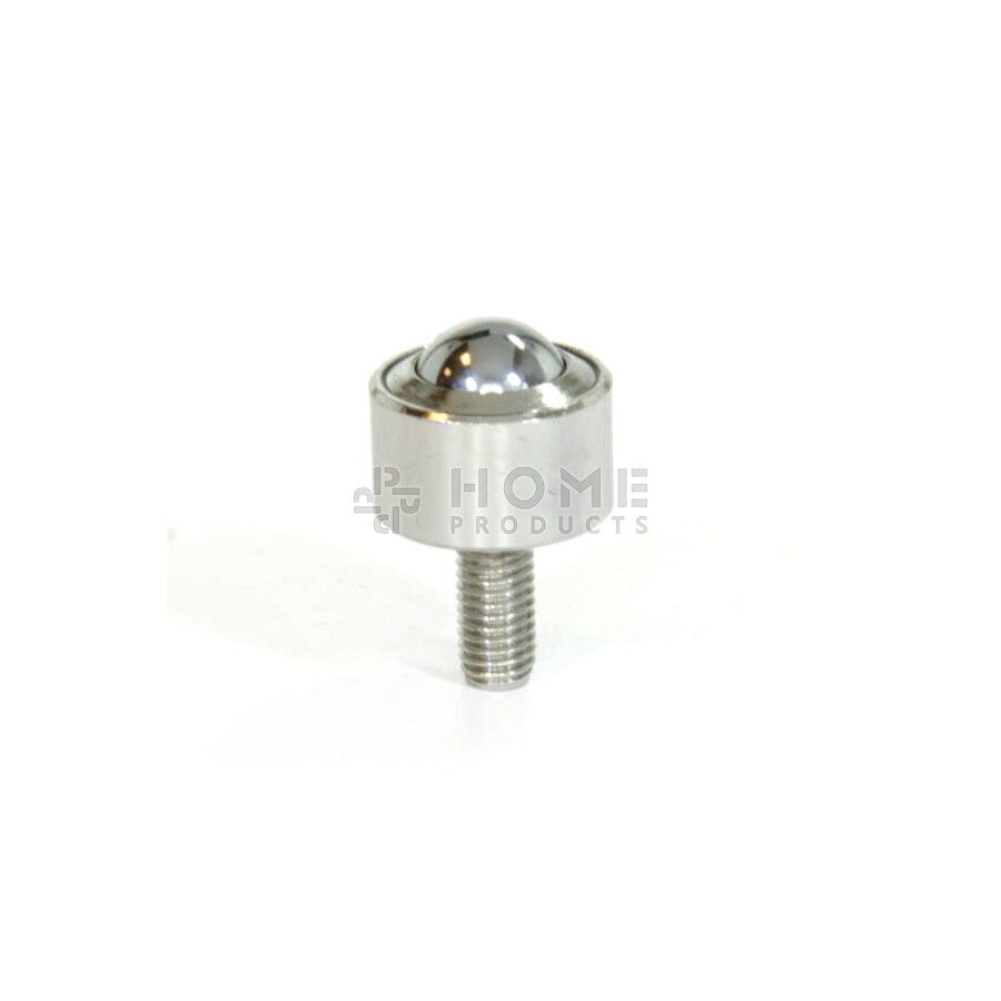 Ball Transfer Unit, 15.875 mm, with M8 threaded end, for heavy load, fully stainless steel